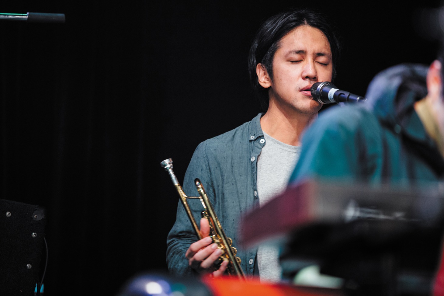 ceroのライブの様子。（Photo by Ray Otabe）