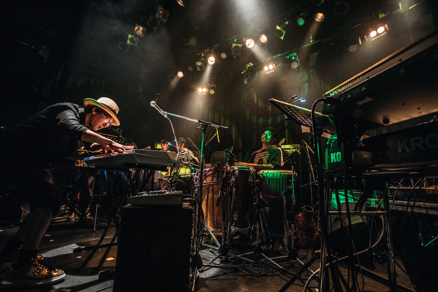 DC/PRGのライブの様子。（Photo by Ray Otabe）