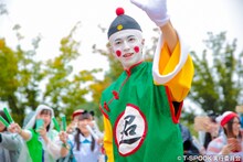 超特急のパレードの様子。