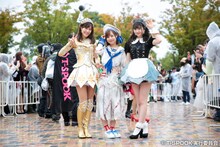 SKE48のパレードの様子。