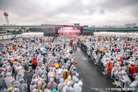 超特急のライブの様子。