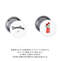 SEVENTEEN AGAiN presents「リプレイスメンツIV」来場者特典缶バッジ