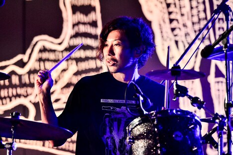 松田晋二（Dr）（Photo by Rui Hashimoto[SOUND SHOOTER]）