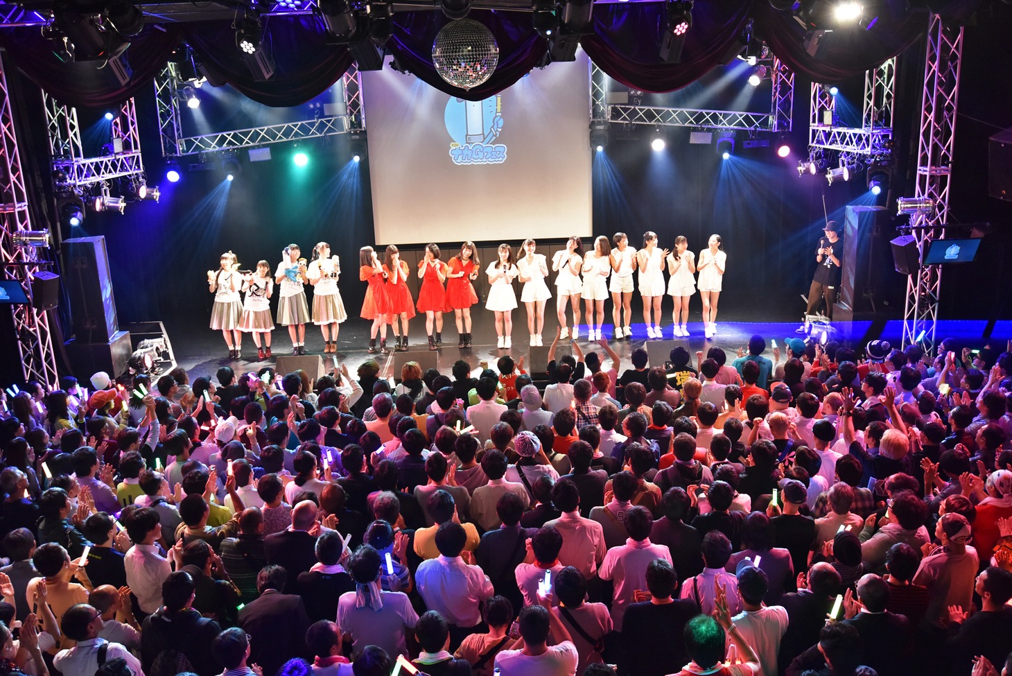 「第3回ナカGフェス」フィナーレの様子。