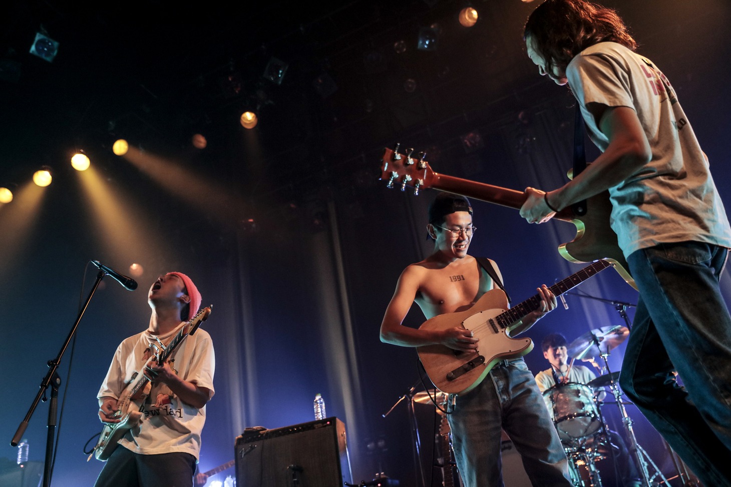 never young beach 3rd album「A GOOD TIME」TOUR 東京・赤坂BLITZ公演の様子。（Photo by Yosuke Torii）