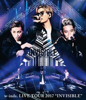 w-inds.「w-inds. LIVE TOUR 2017 "INVISIBLE"」通常盤Blu-rayジャケット