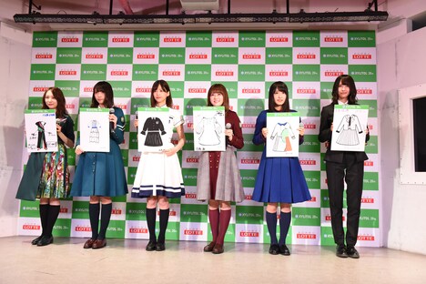 「欅坂46 UNIFORM MUSEUM supported by XYLITOL20th」開催記念イベントの様子。