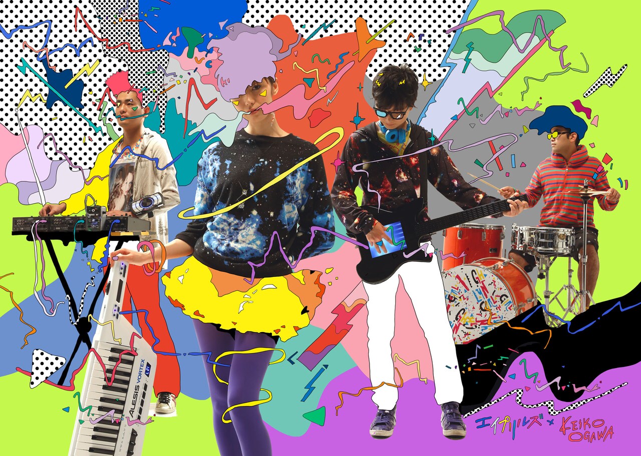 エイプリルズ、3年ぶりの新曲「4月の人」リリース