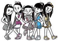 ナカGが描き下ろしたmiracle2 from ミラクルちゅーんず！のイラスト。