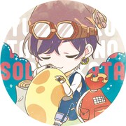 アニメイトでの購入特典として付属する缶バッジ。