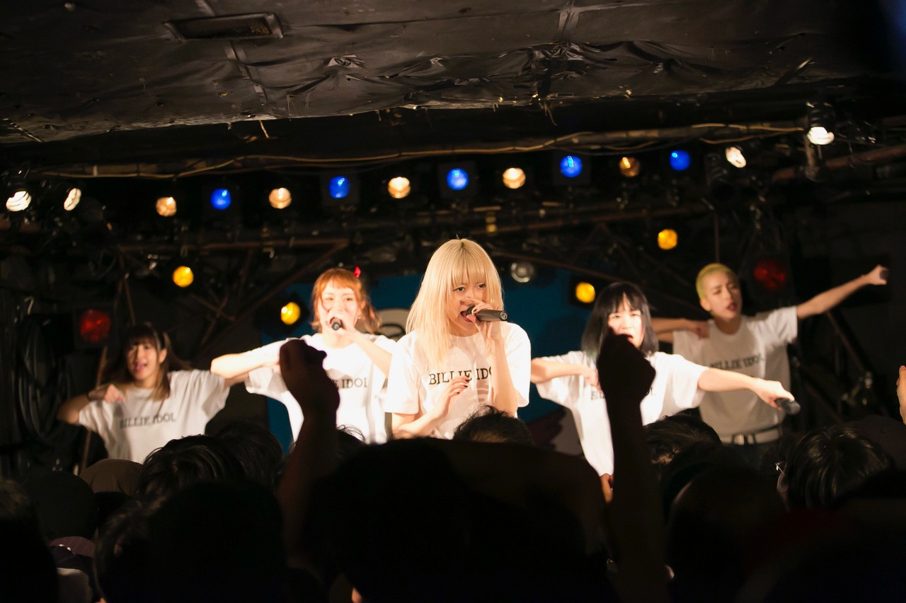 「オツモレコード presents BILLIE IDOL」の様子。（写真提供：オツモレコード）
