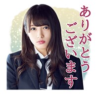 欅坂46「MUSICスタンプ」イメージ画像