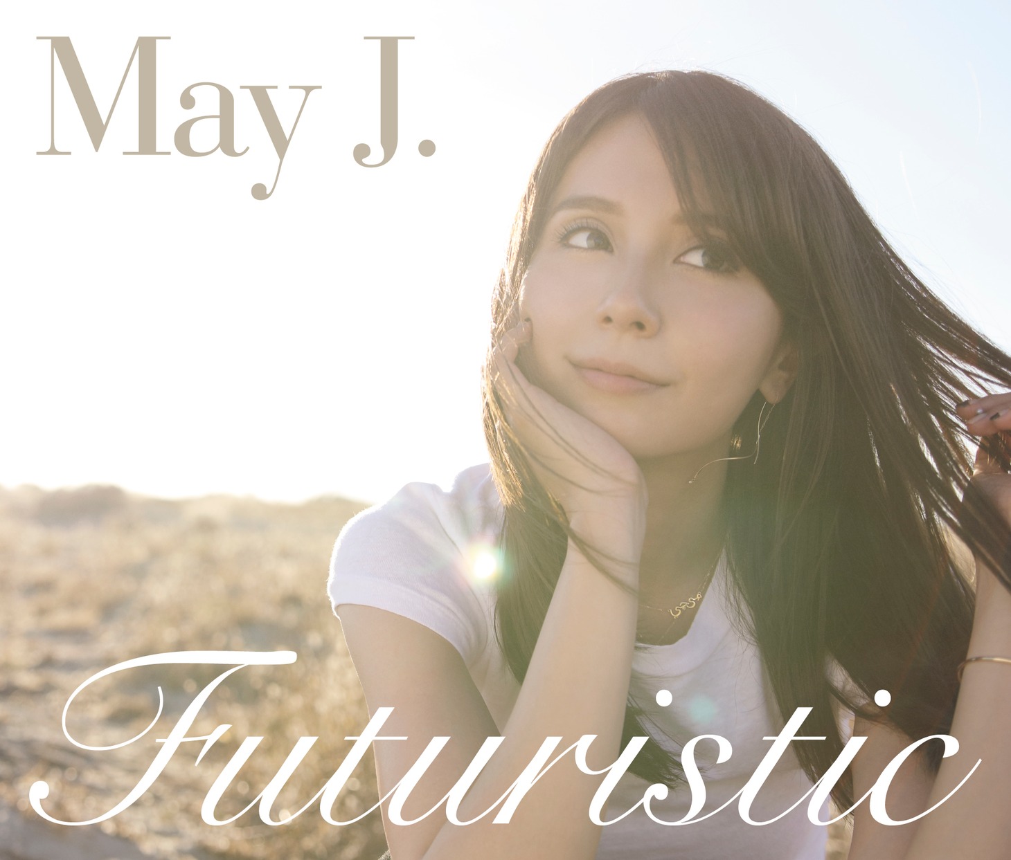 May J.の前作「Futuristic」CD+2DVD盤ジャケット。