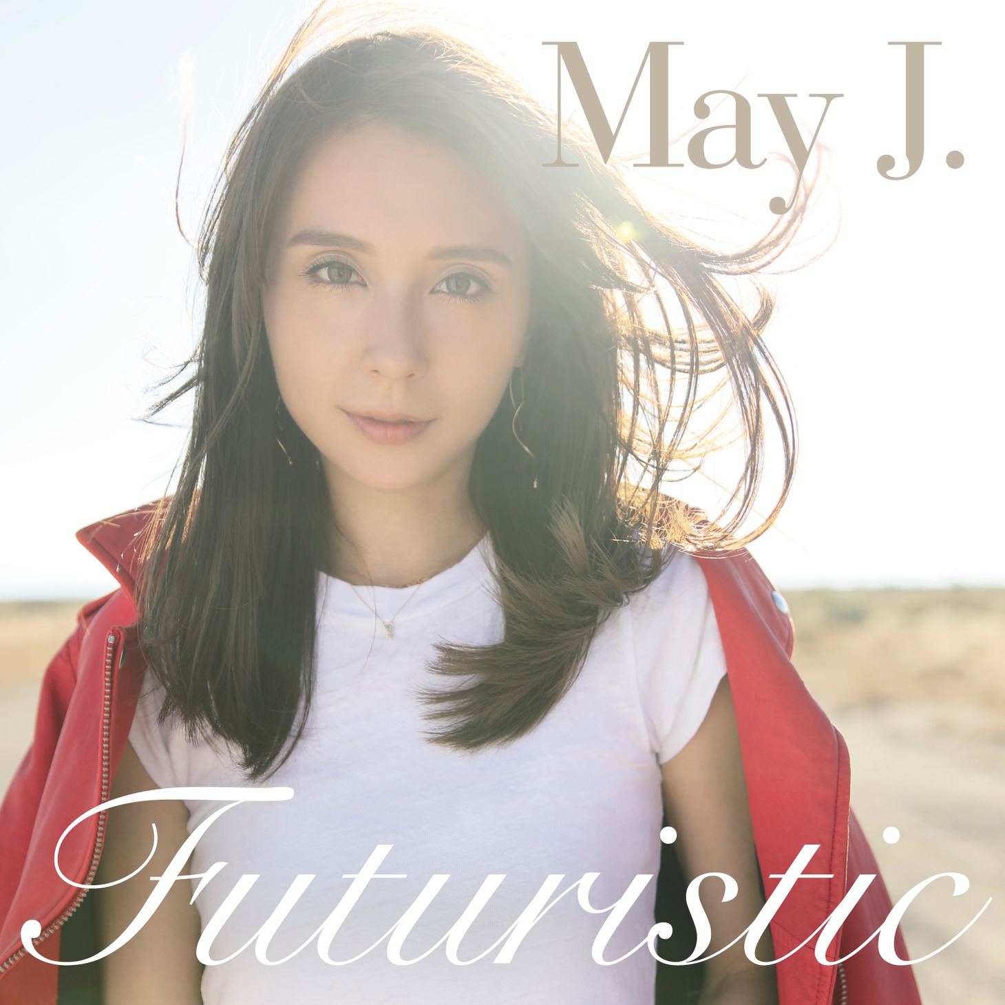 May J.の前作「Futuristic」CD+2DVD盤ジャケット。
