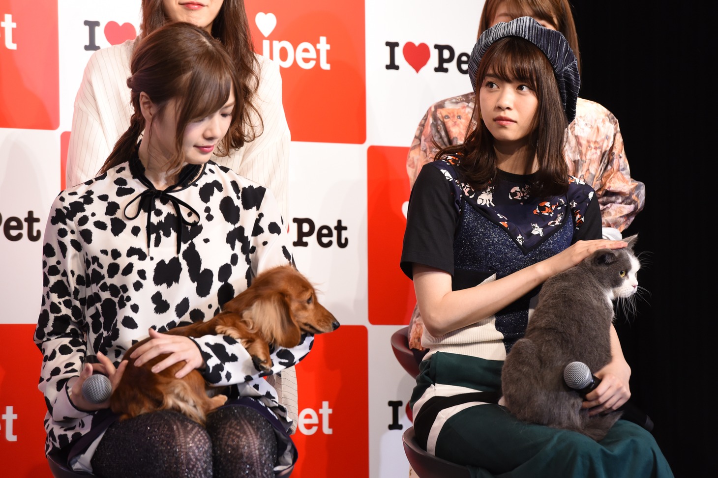 左から白石麻衣、西野七瀬。