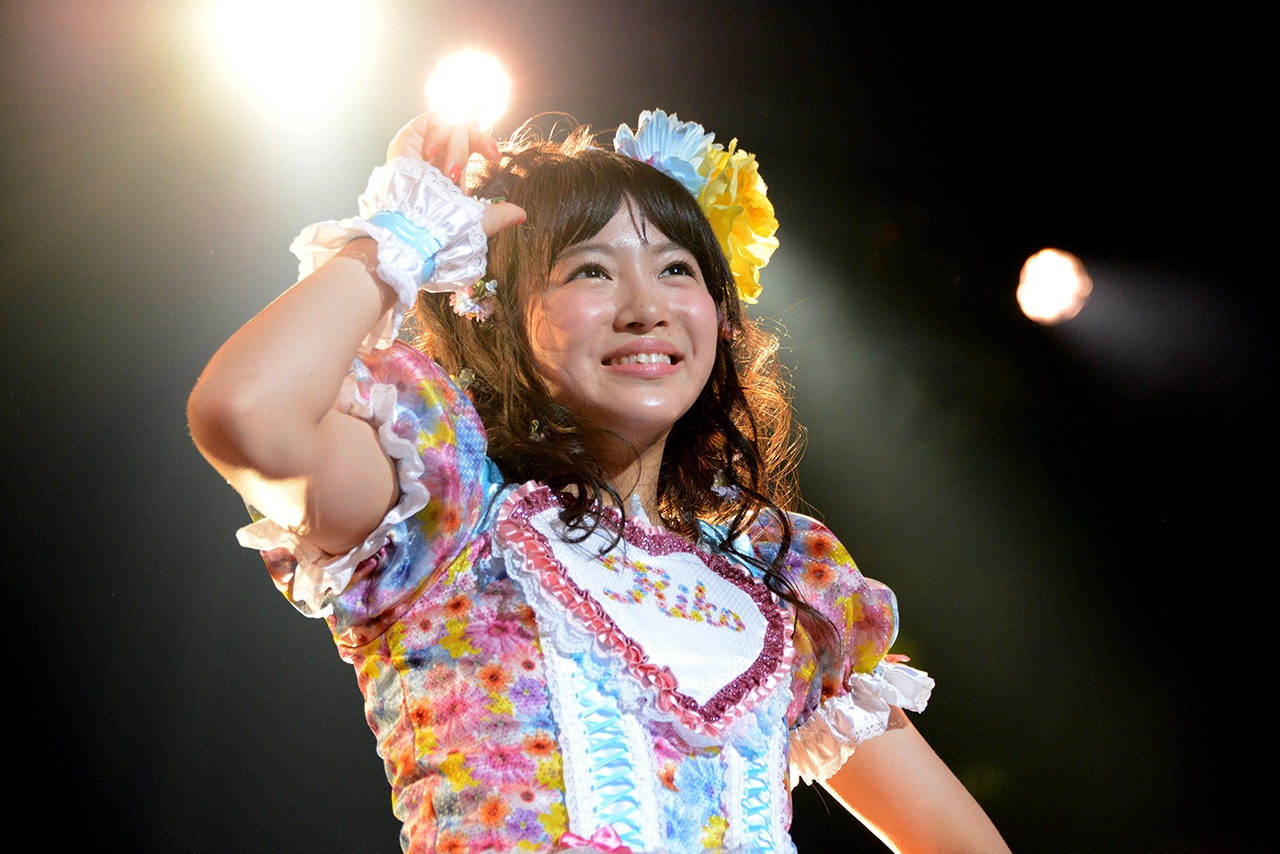 中山莉子生誕ソロライブ「中山莉子の生誕祭。」の様子。