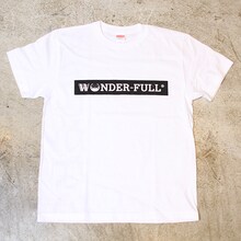WONDER-FULL アルバム「愛でしかない」発売記念Tシャツ（ホワイト）フロントデザイン