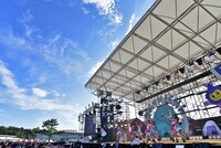 私立恵比寿中学「エビ中 夏のファミリー遠足 略してファミえん in モリコロパーク 2017」の様子。