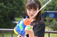 私立恵比寿中学「エビ中 夏のファミリー遠足 略してファミえん in モリコロパーク 2017」の様子。