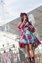 私立恵比寿中学「エビ中 夏のファミリー遠足 略してファミえん in モリコロパーク 2017」の様子。