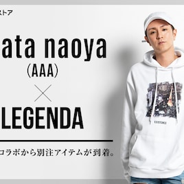 urata naoya×LEGENDAが2度目のコラボ、ナタリーストアで別注パーカ発売
