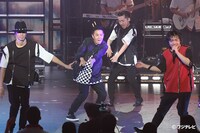 三浦大知と岡村隆史が共演した「DAICHI MIURA BEST HIT TOUR 2017」埼玉・大宮ソニックシティ 大ホールの様子。