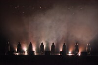 アイドルネッサンス「アリアケでバトルネッサンス!!」の様子。