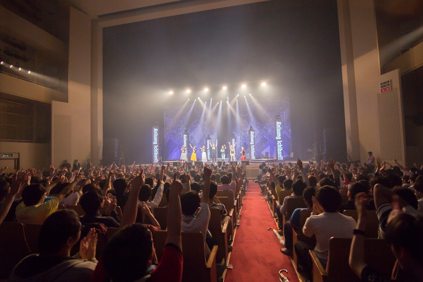 「Anisong Ichiban!! presented by HoriPro featuring JAPAN POP CULTURE CARNIVAL 2017 IN MATSUDO」の様子。