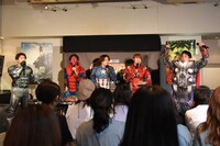 ユースケ（右）の、2度目のハルク・スマッシュ。