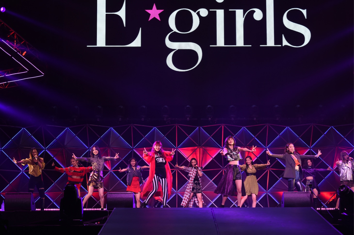 E-girls (c)テレビ朝日 ドリームフェスティバル 2017 / 写真：岸田哲平