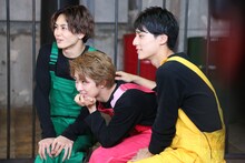 左からタクヤ、ユーキ、ユースケ。