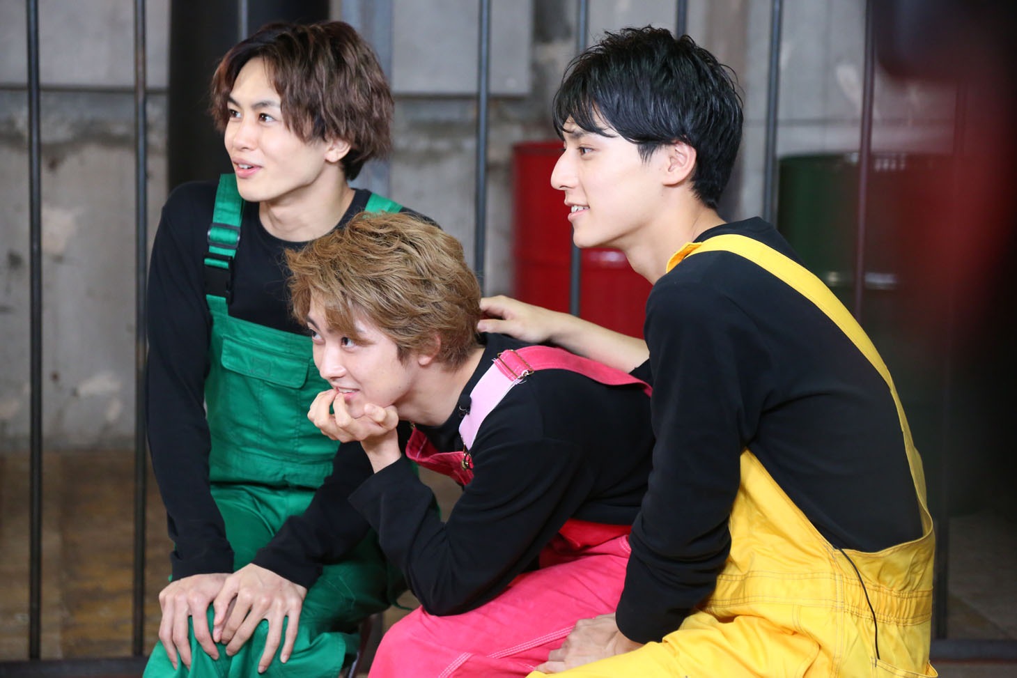 左からタクヤ、ユーキ、ユースケ。