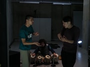 「Boombox TRIP in YCAM」生ライブの様子。