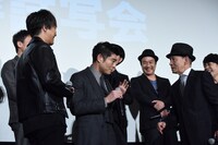 「HiGH&LOW THE MOVIE 3 / FINAL MISSION」完成披露舞台挨拶の様子。