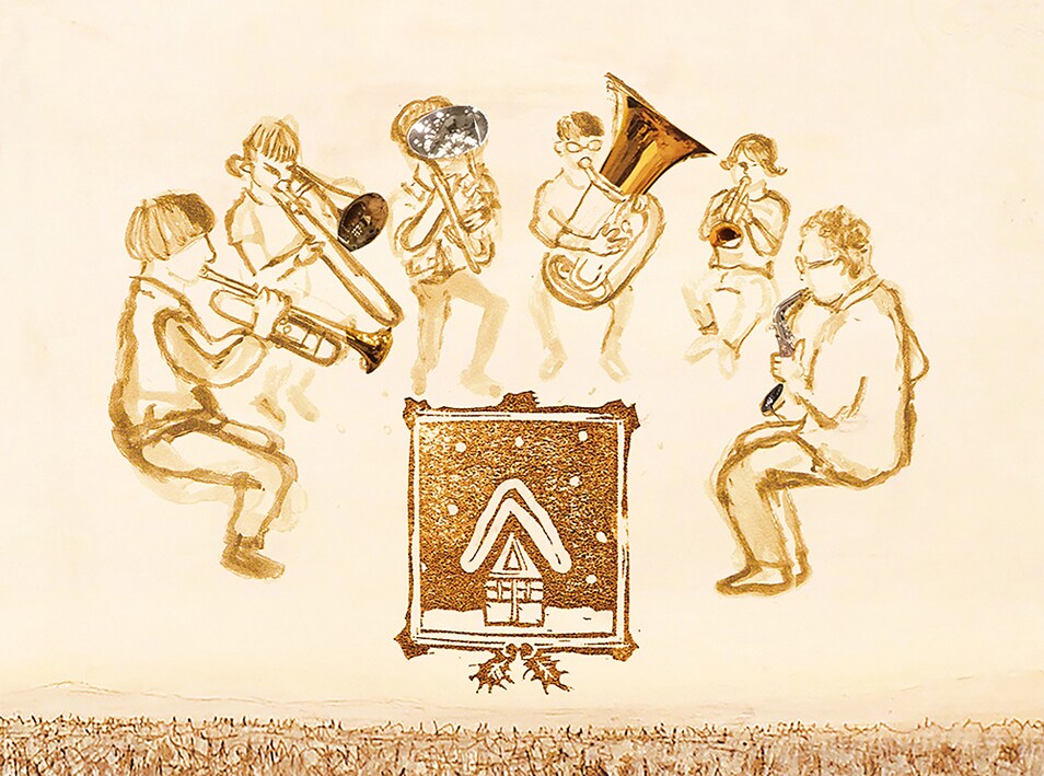 ゴンドウトモヒコ率いる管楽器アンサンブル、恒例クリスマスコンサートをオンラインで開催