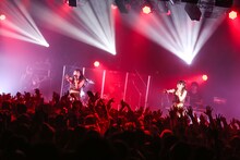 The Idol Formerly Known As LADYBABY「ONEMAN PARTY 2017　-THE BATTLE OF TOKYO-」の様子。（撮影：タマイシンゴ）