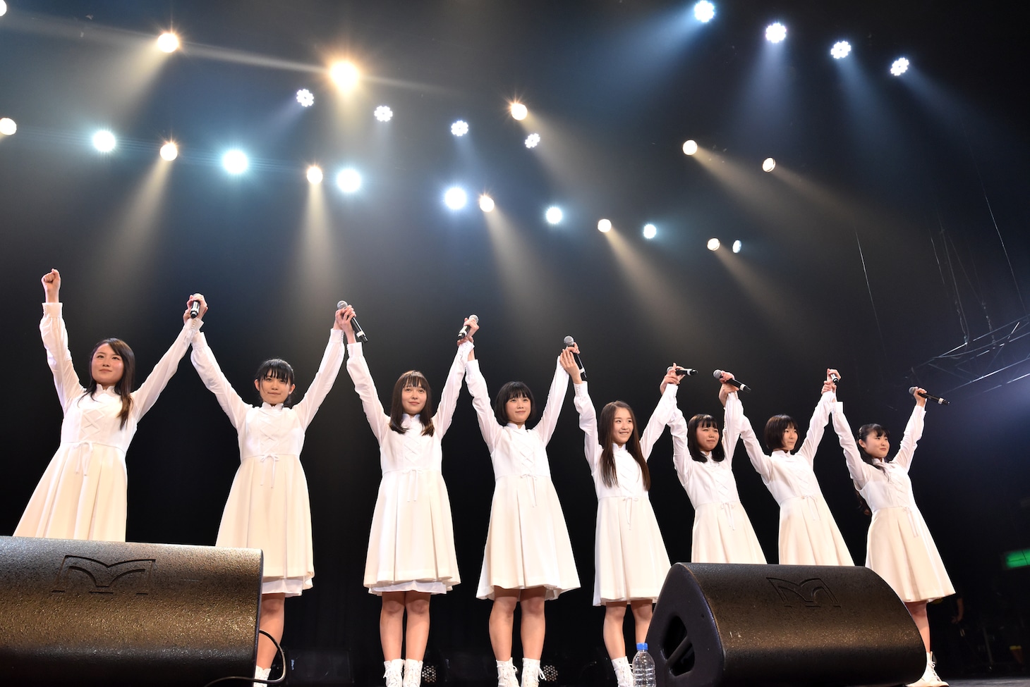 アイドルネッサンス「アリアケでバトルネッサンス!!」の様子。