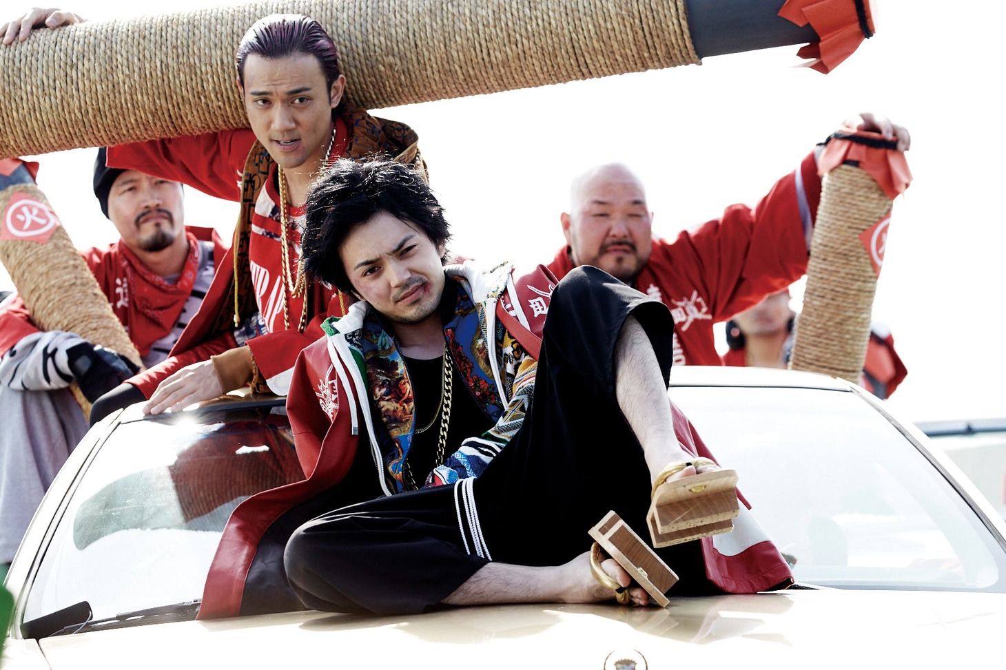 「HiGH&LOW THE MOVIE 3 / FINAL MISSION」のワンシーン。