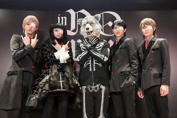 覆面系ノイズ 劇中バンド イノハリイベントにマンウィズkamikaze Boy乱入 イベントレポート 音楽ナタリー