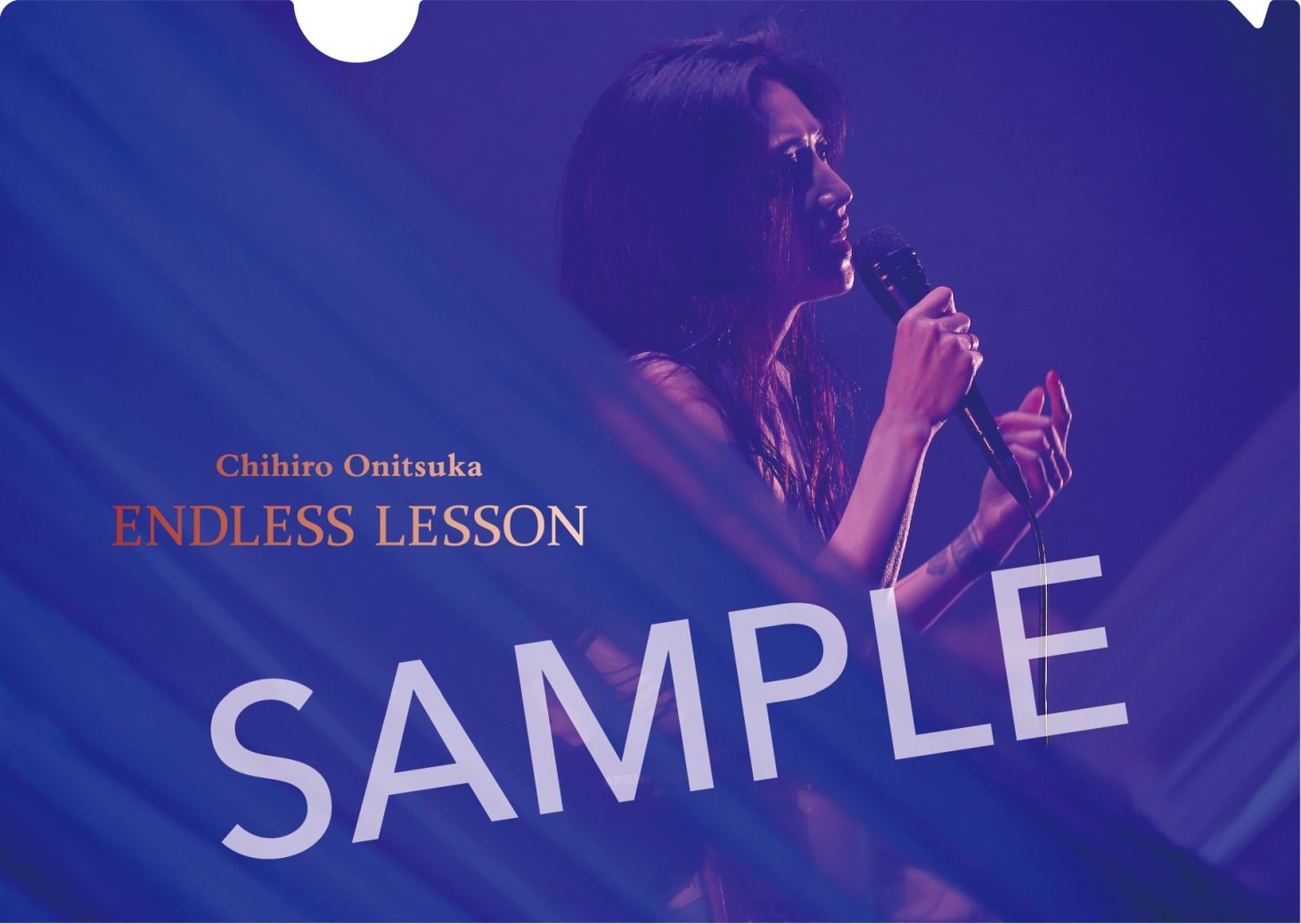 鬼束ちひろ「ENDLESS LESSON」購入者特典クリアファイル（TSUTAYAバージョン）