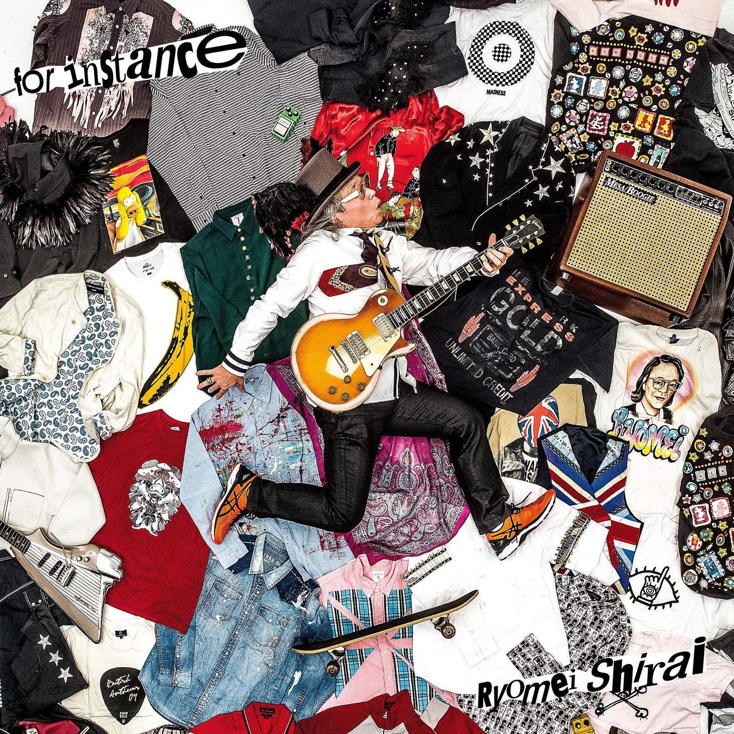 白井良明「for instance」ジャケット