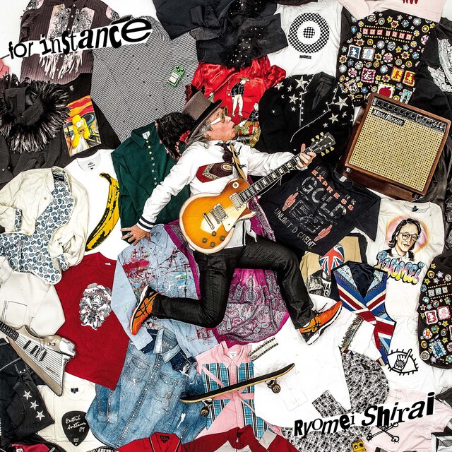 白井良明「for instance」ジャケット