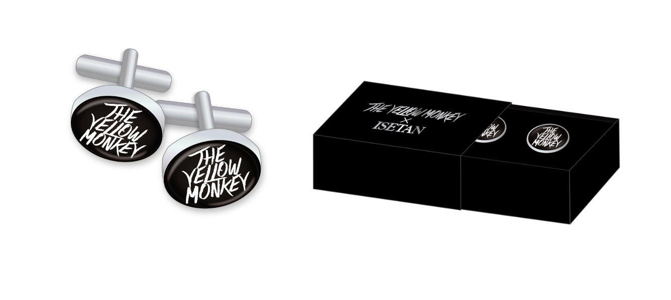「THE YELLOW MONKEY×ISETAN GALLERY&SHOP」で販売されるカフス。