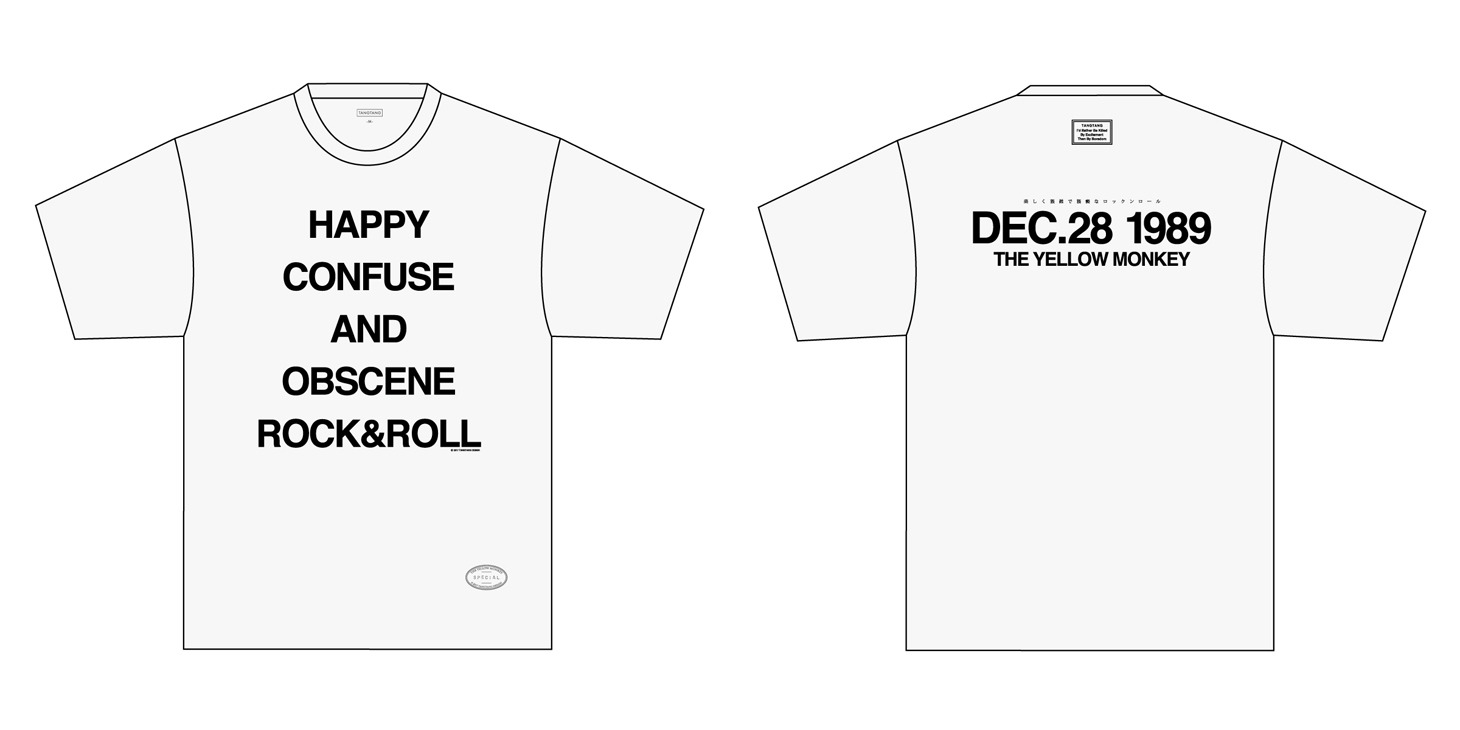THE YELLOW MONKEY×「TANGTANG」Tシャツデザイン