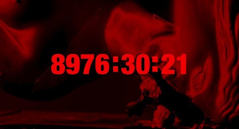 the GazettEのオフィシャルサイトで起動したカウンター。