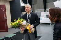 「タウンワーク」新テレビCM「彼氏が執事に」編の撮影時の様子。