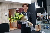 「タウンワーク」新テレビCM「彼氏が執事に」編の撮影時の様子。