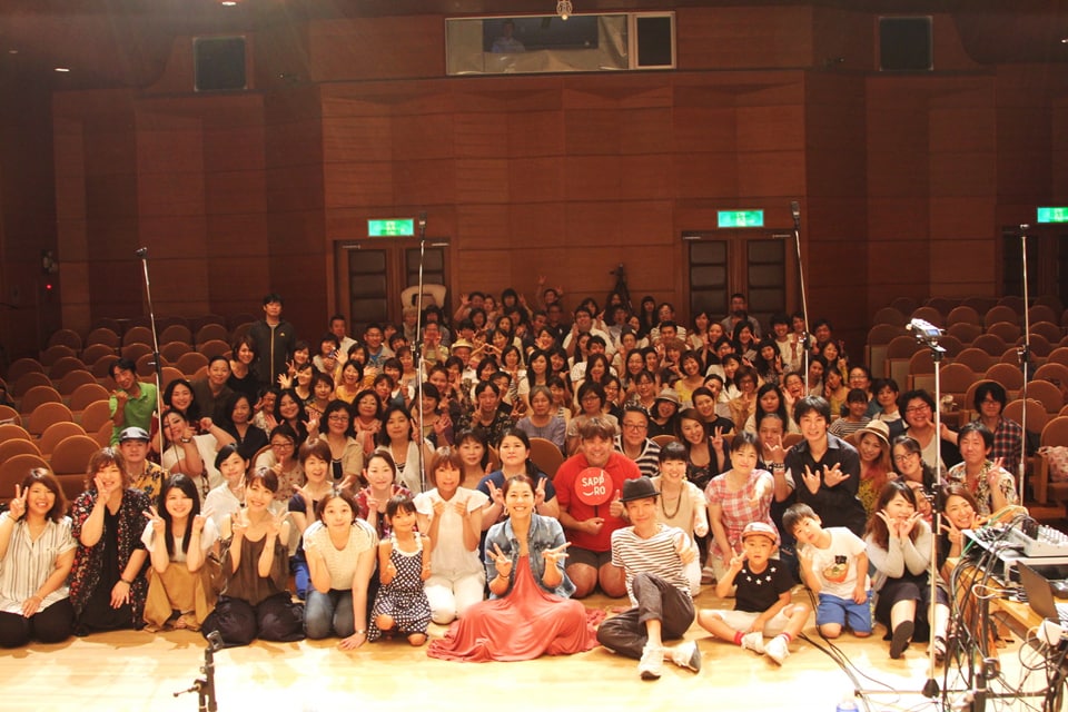 福原美穂と道民クワイア。