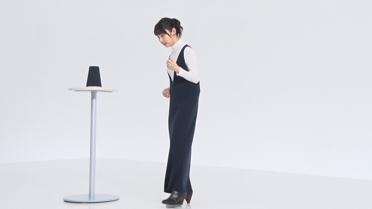 「はじめてのClova WAVE 家入レオ（音楽）篇」撮影の様子。