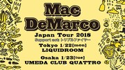 マック・デマルコ「Japan Tour 2018」フライヤー